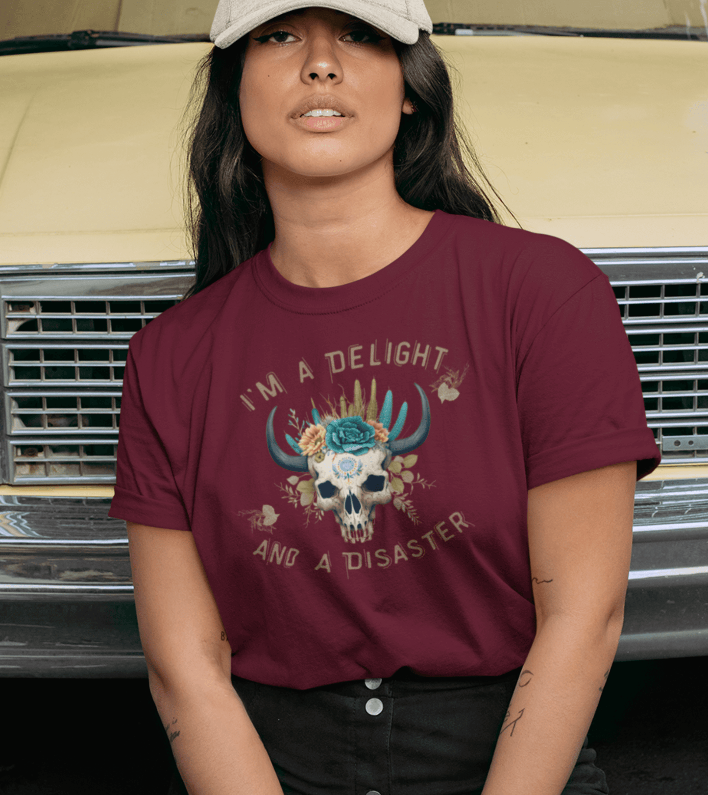 Damen T-Shirt Delight & Disaster