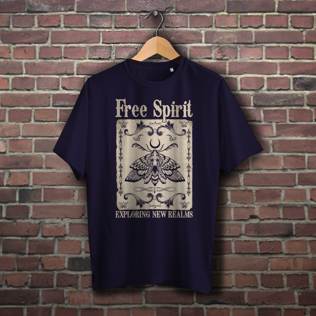 Oversize T-Shirt Free Spirit Motte