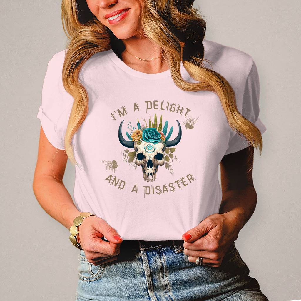 Damen T-Shirt Delight & Disaster