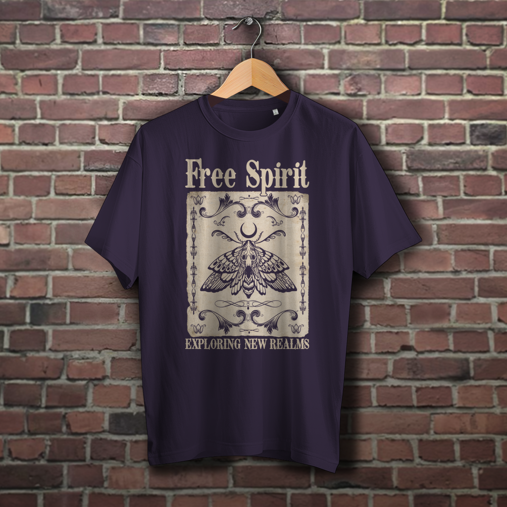 Oversize T-Shirt Free Spirit Motte