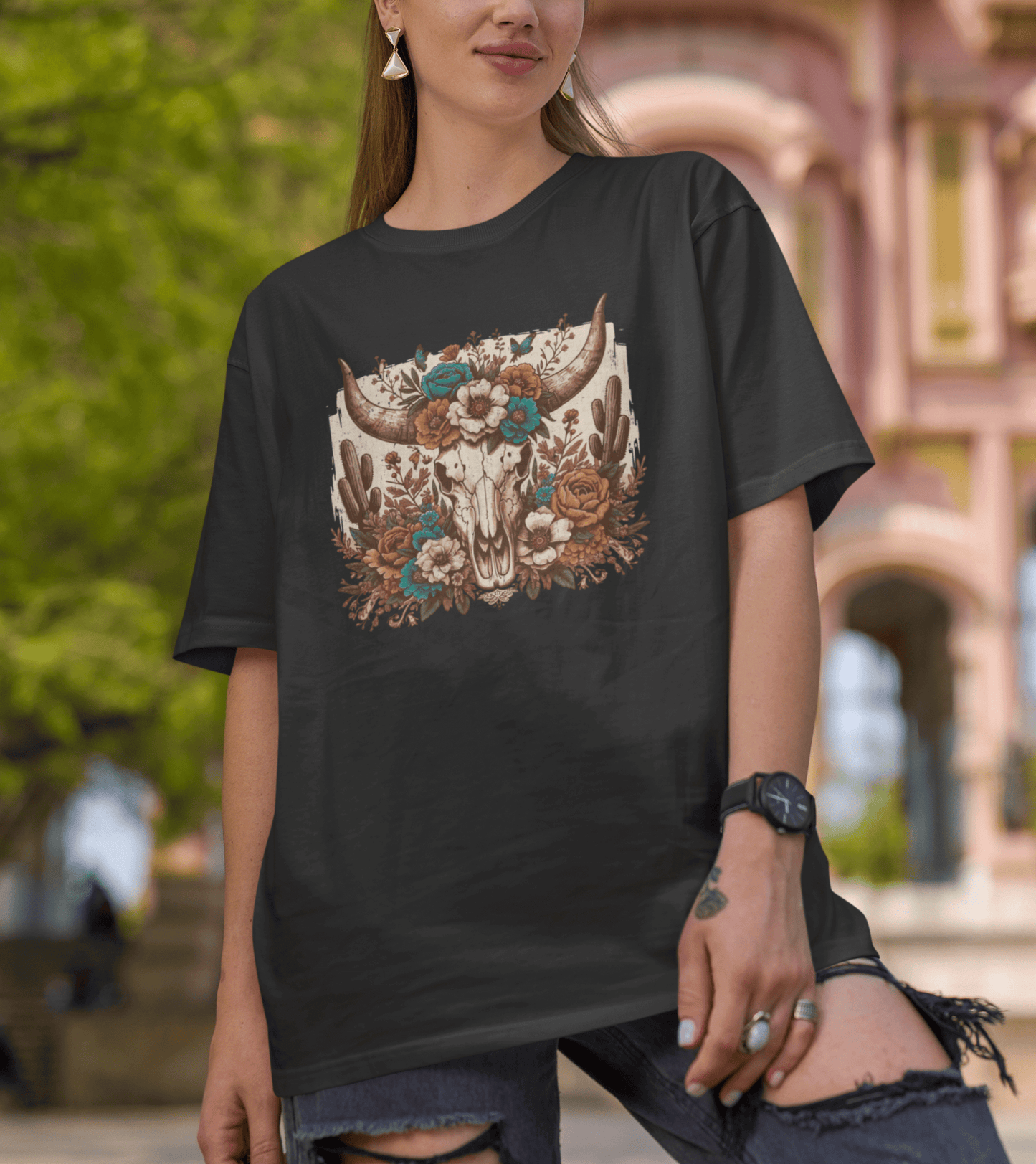 Unisex Oversize T-Shirt Western