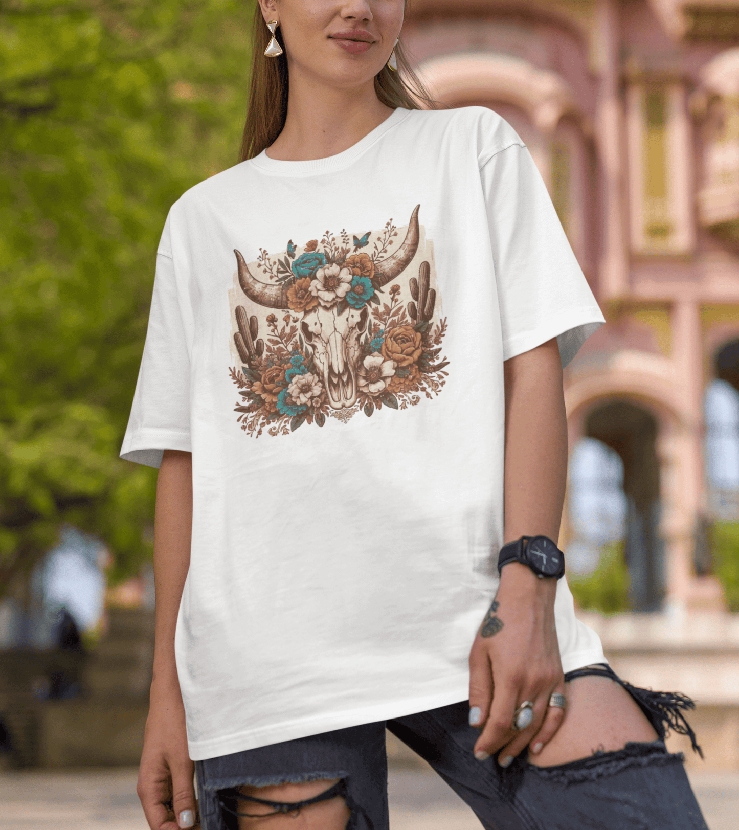 Unisex Oversize T-Shirt Western