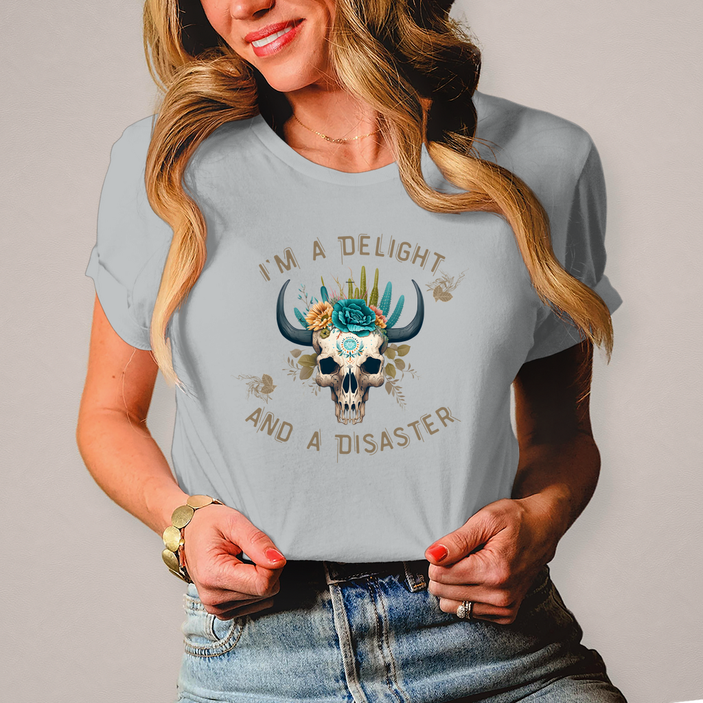 Damen T-Shirt Delight & Disaster