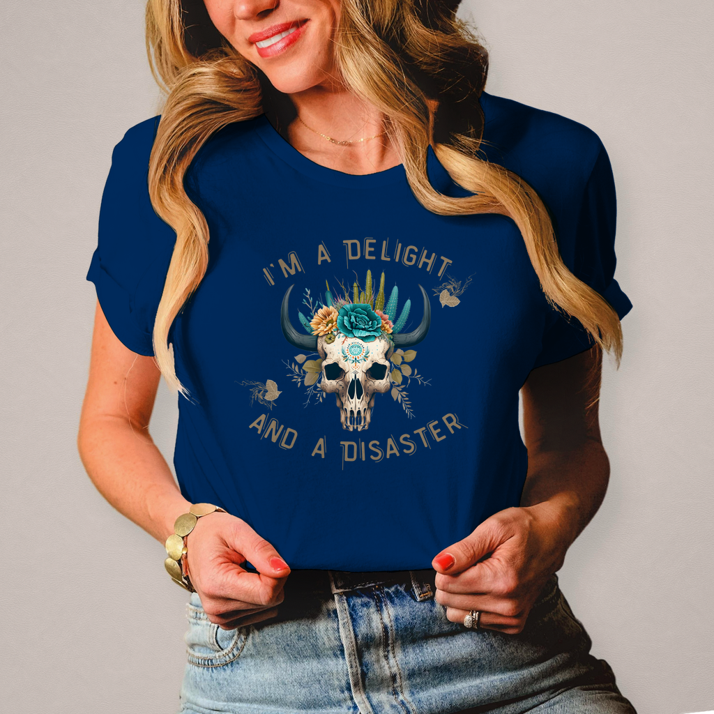 Damen T-Shirt Delight & Disaster